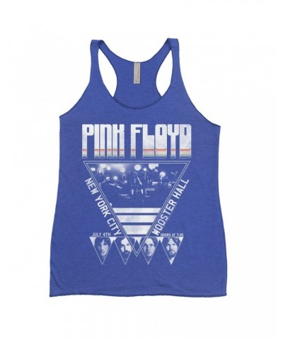 Pink Floyd Ladies' Tank Top | NYC LIVE In Concert 4th Of July Distressed Shirt $13.03 Shirts