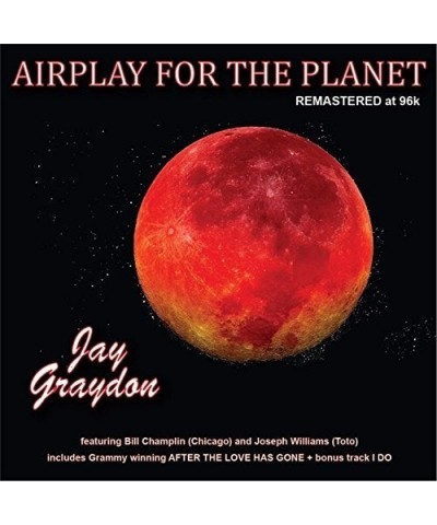 Jay Graydon AIRPLAY FOR THE PLANET CD $10.92 CD