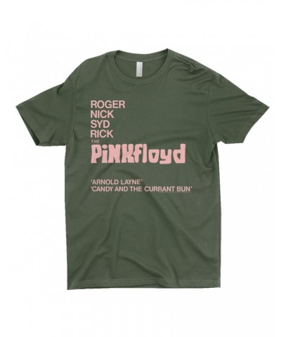Pink Floyd T-Shirt | Album Cover Featuring Arnold Layne Shirt $11.48 Shirts