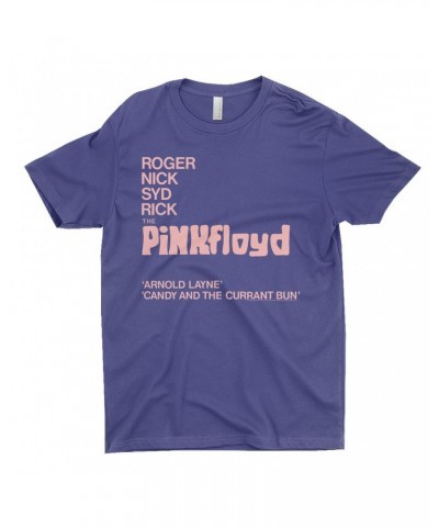 Pink Floyd T-Shirt | Album Cover Featuring Arnold Layne Shirt $11.48 Shirts